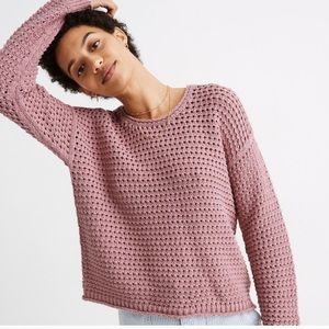 Women’s Madewell pink sweater XL